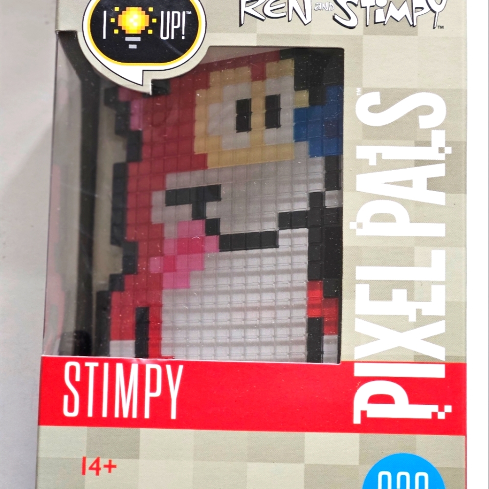 Stimpy Nickelodeon Ren and Stimpy Pixel Pal 038